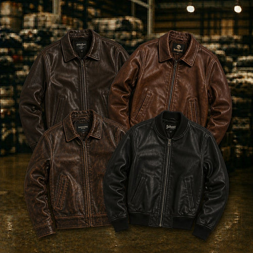 Chaquetas de Cuero Premium
